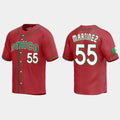 #55 ADRIAN MARTINEZ MEXICO BASEBALL 2023 WORLD BASEBALL CLASSIC REPLICA JERSEY C RED Stitches Baseball Jerseys