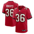 Tampa Bay Buccaneers JJ Roberts Red Team Game Jersey