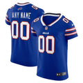 Buffalo Bills Royal Vapor Elite Custom Jersey