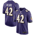 Baltimore Ravens Patrick Ricard Purple Game Jersey