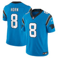 Carolina Panthers Jaycee Horn Blue Vapor F.U.S.E. Limited Jersey