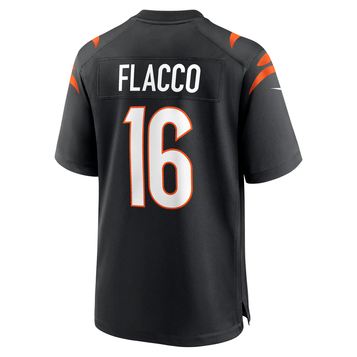 Cincinnati Bengals Joe Flacco Black Team Game Jersey