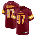 Washington Commanders Eddie Goldman Burgundy Team Game Jersey