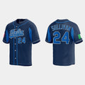 #24 BRETT SULLIVAN WORLD BASEBALL CLASSIC 2023 WORLD BASEBALL CLASSIC JERSEY C NAVY Stitches Baseball Jerseys