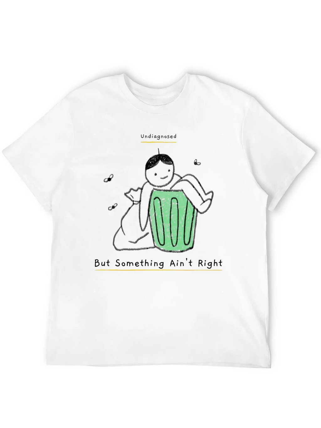Undiagnosed Funny Graphic T-Shirt