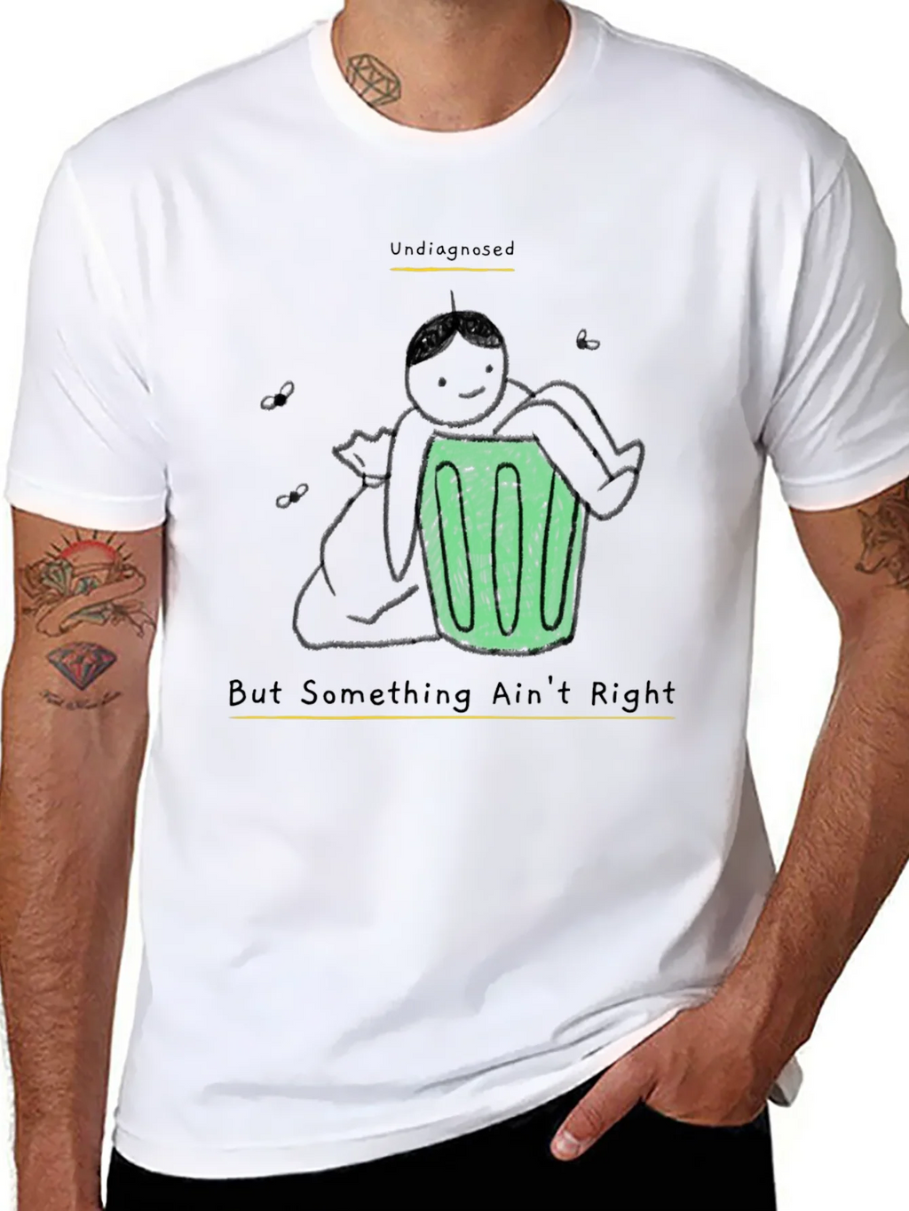 Undiagnosed Funny Graphic T-Shirt