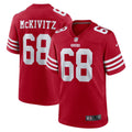 San Francisco 49ers Colton McKivitz Scarlet Game Jersey