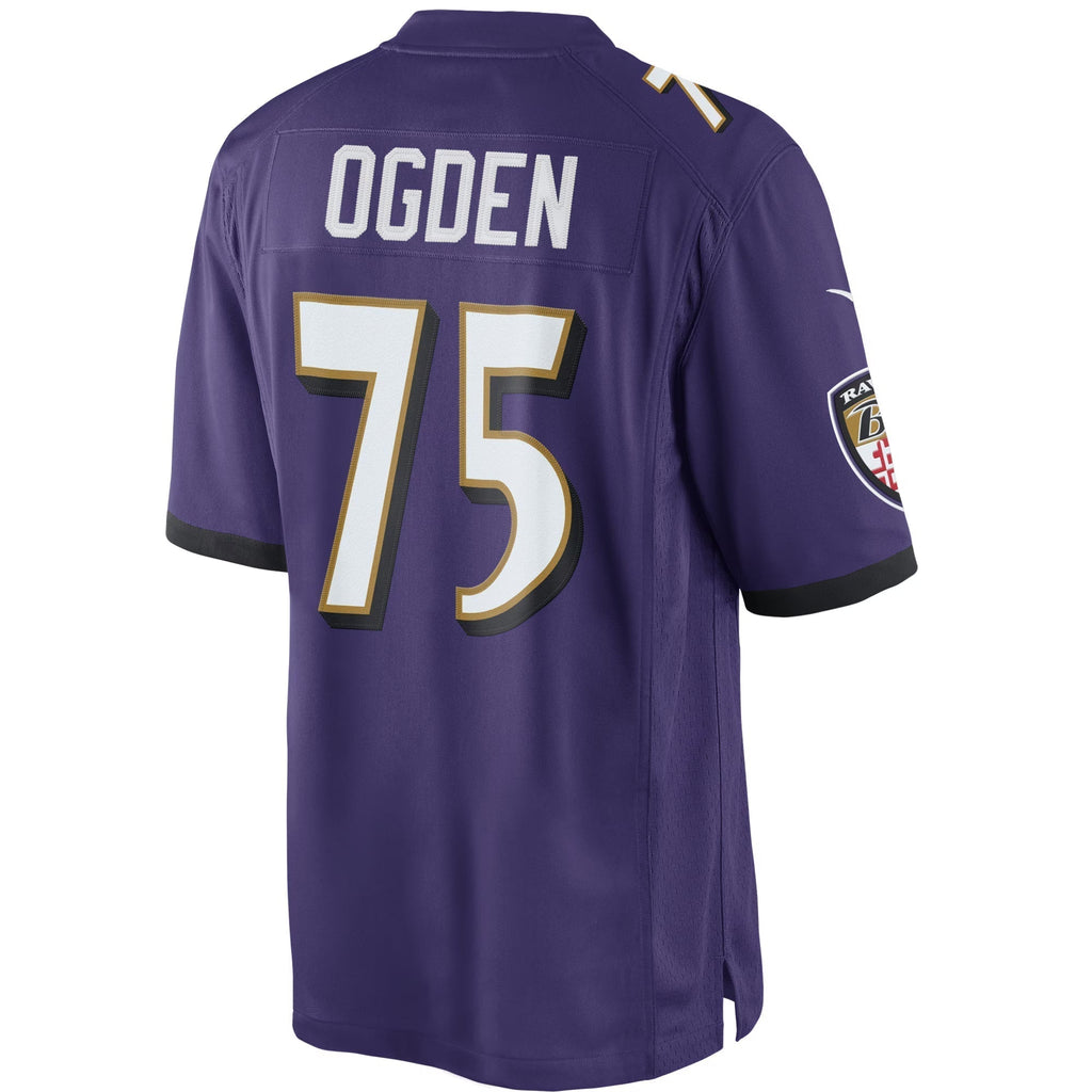 Mens Jonathan Ogden Purple Baltimore Ravens Retired Player Limited Jersey