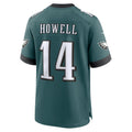 Philadelphia Eagles Sam Howell Midnight Green Team Game Jersey