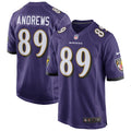 Baltimore Ravens Mark Andrews Purple Game Jersey