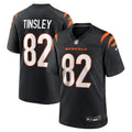 Cincinnati Bengals Mitchell Tinsley Black Team Game Jersey