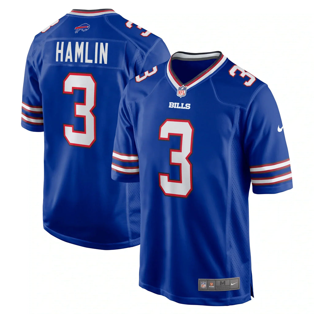 Buffalo Bills Damar Hamlin Royal Game Jersey
