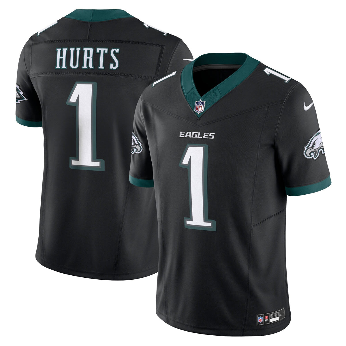 Philadelphia Eagles Jalen Hurts Black Alternate Vapor F.U.S.E. Limited Jersey