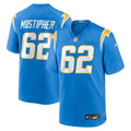 Los Angeles Chargers Sam Mustipher Powder Blue Team Game Jersey