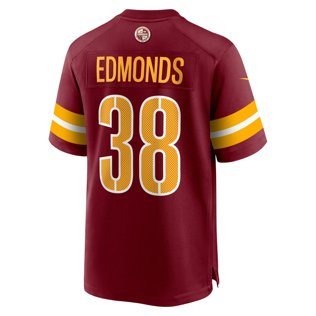 Washington Commanders Chase Edmonds Burgundy Team Game Jersey