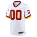 Washington Commanders White Game Super Bowl Era Custom Jersey