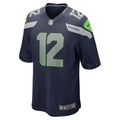 Seattle Seahawks 12s College Navy Game Team Jersey