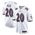 Baltimore Ravens Ed Reed White Retired Player Game Jersey