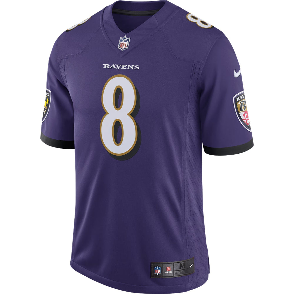 Baltimore Ravens Lamar Jackson Purple Speed Machine Limited Jersey