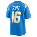 Los Angeles Chargers JK Scott Powder Blue Game Jersey
