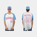 #65 GIOVANNY GALLEGOS MEXICO BASEBALL 2023 WORLD BASEBALL CLASSIC JERSEY C WHITE BLUE Stitches Baseball Jerseys