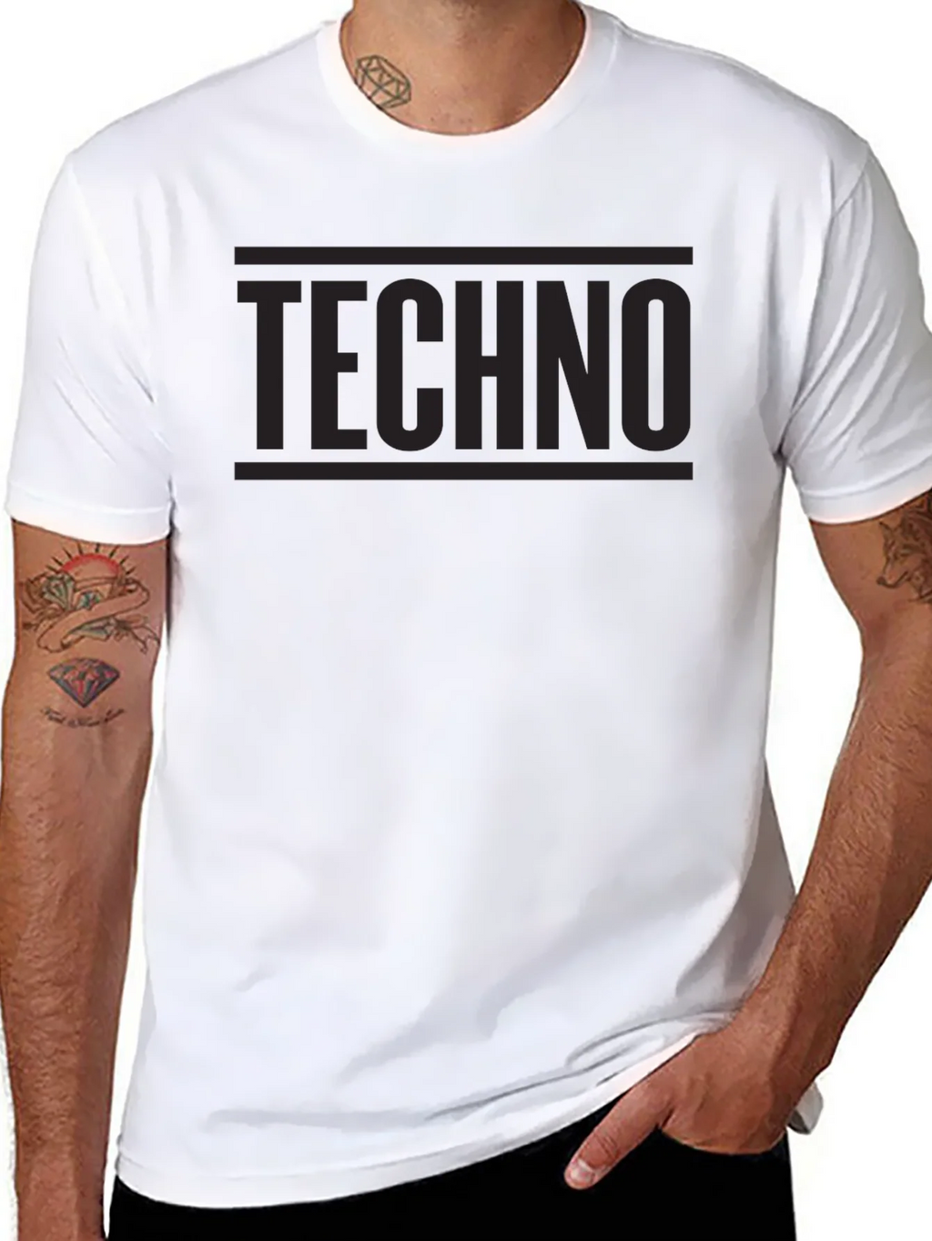 Techno Music T-Shirt - Graphic Design Tee