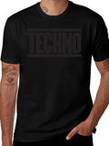 Techno Music T-Shirt - Graphic Design Tee