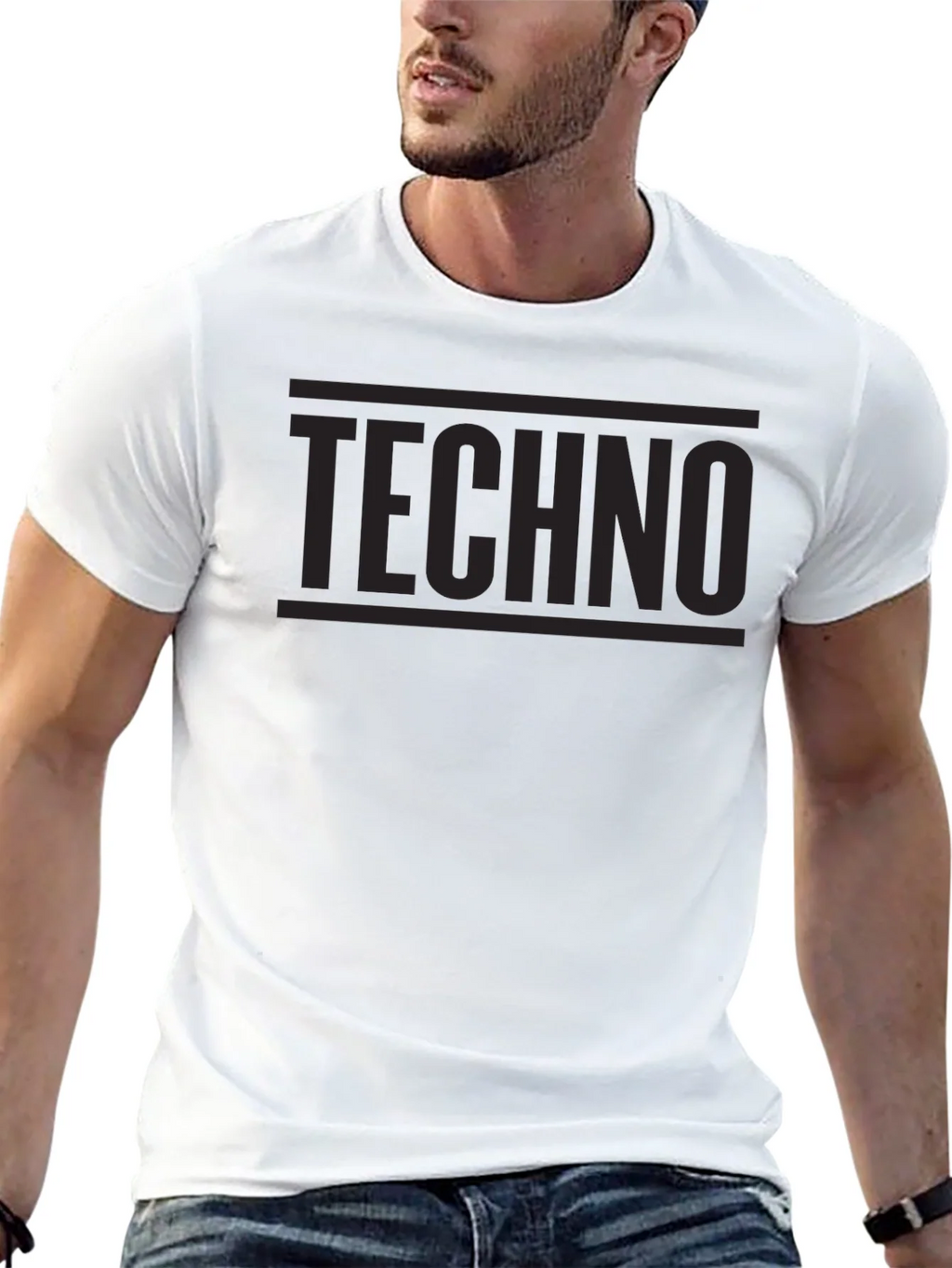 Techno Music T-Shirt - Graphic Design Tee