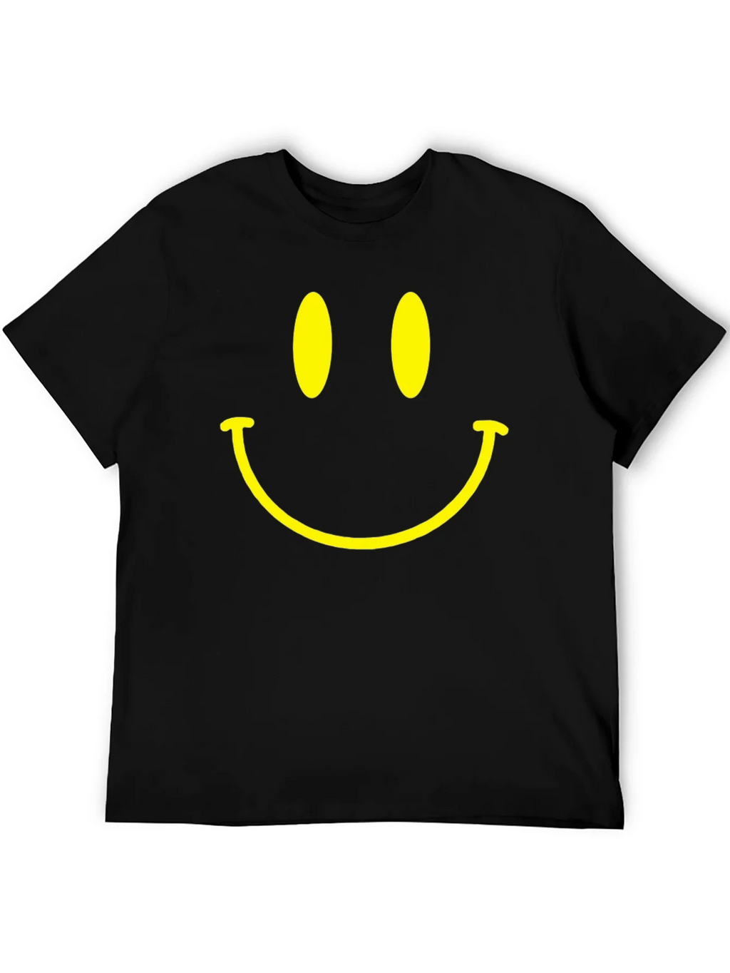 Smiley Face Graphic T-Shirt - Classic Happy Design