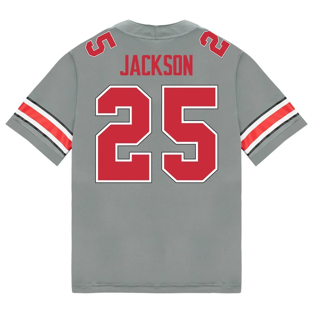 Bo Jackson Ohio State Buckeyes Jersey  Grey