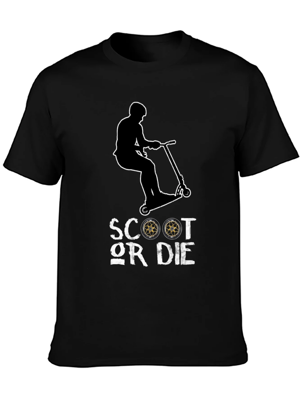 Scoot Or Die Graphic T-Shirt