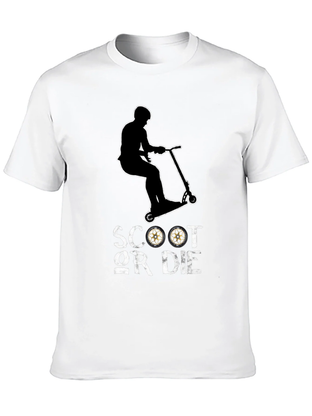 Scoot Or Die Graphic T-Shirt