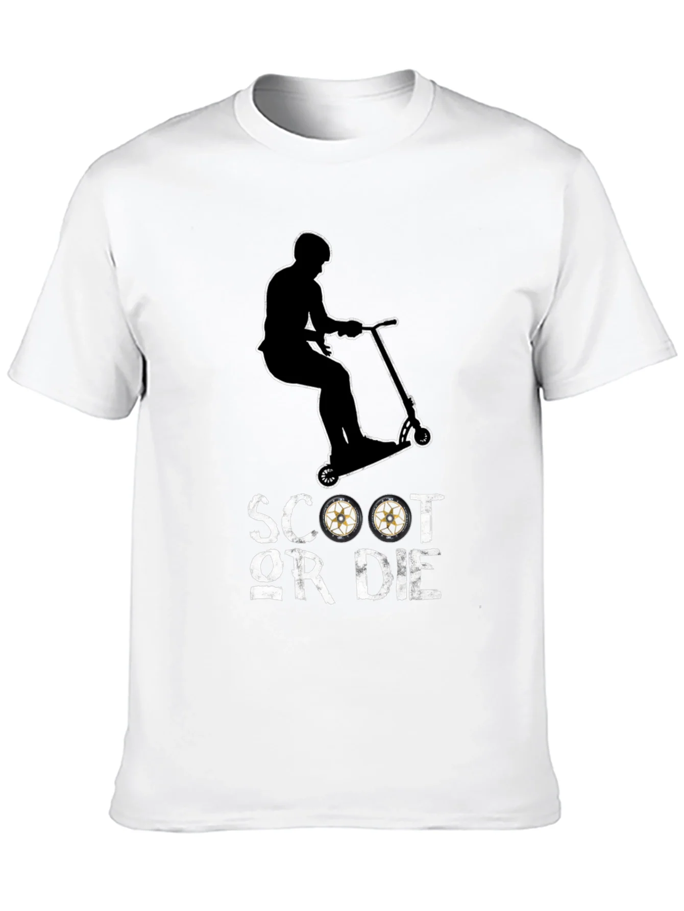 Scoot Or Die Graphic T-Shirt