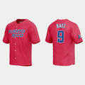 #9 JAVIER BAEZ PUERTO RICO BASEBALL 2023 WORLD BASEBALL CLASSIC JERSEY C RED Stitches Baseball Jerseys