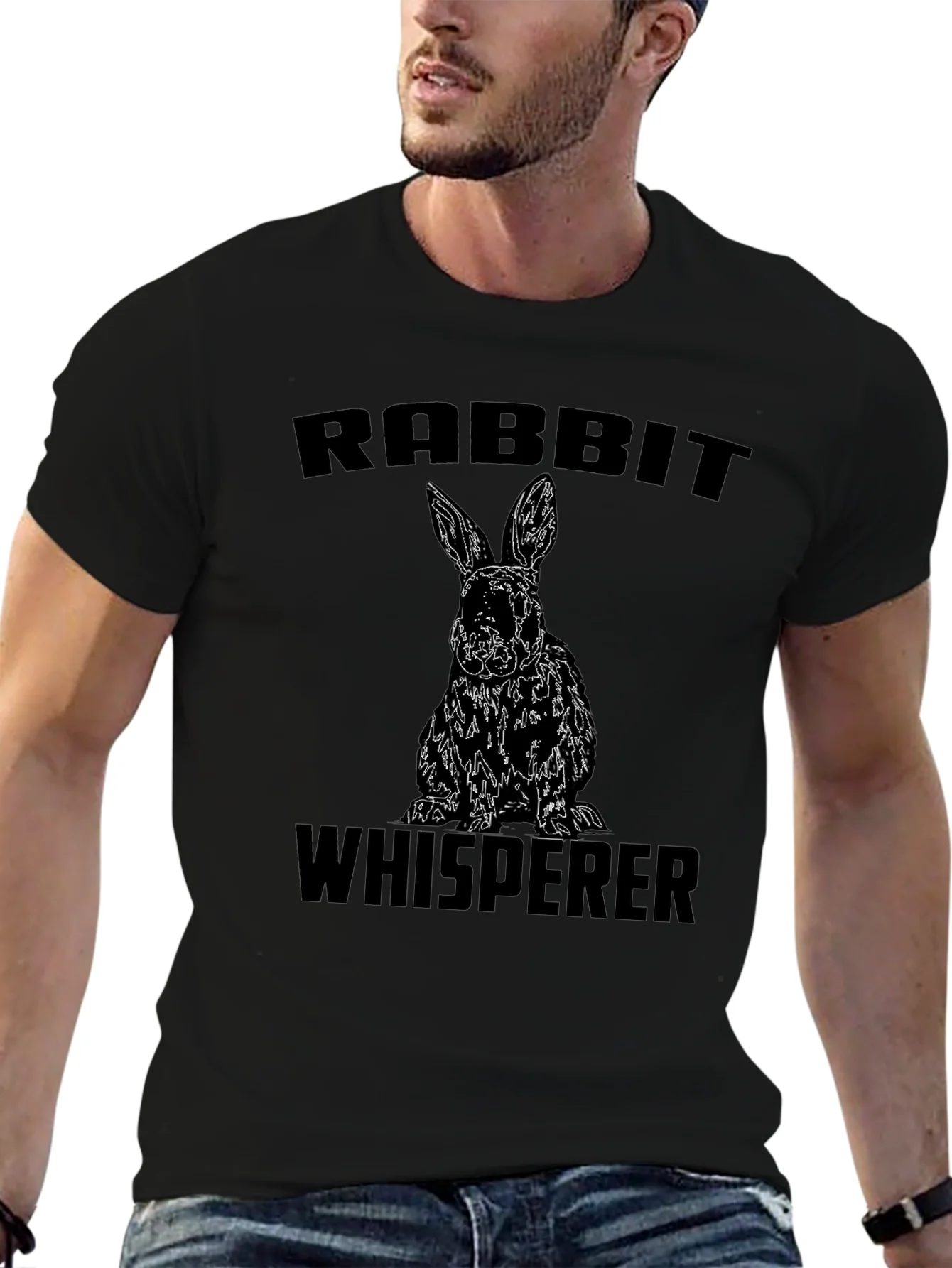 Rabbit Whisperer Graphic T-Shirt