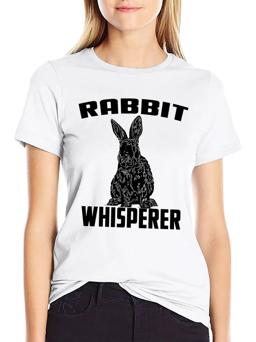 Rabbit Whisperer Graphic T-Shirt