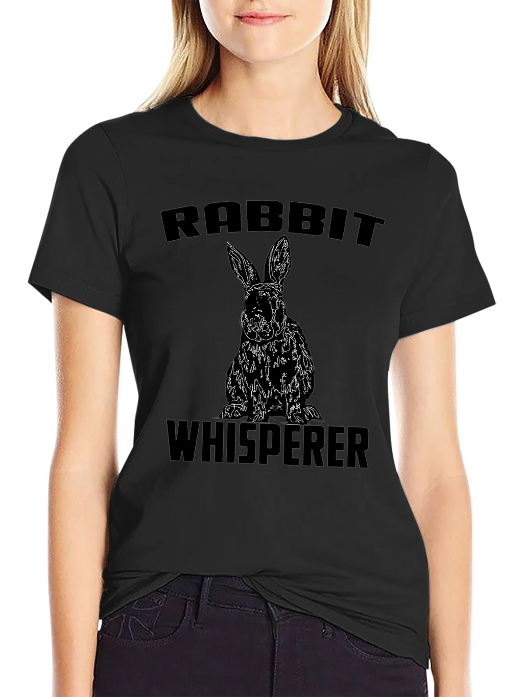 Rabbit Whisperer Graphic T-Shirt