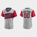 Custom Los Angeles Angels 2021 Little League Classic Road Authentic Jersey C Gray Stitched Baseball Jerseys