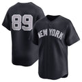 New York Yankees #89 Jasson Domnguez Alternate Limited Player Jersey - Navy Stitched Baseball Jersey