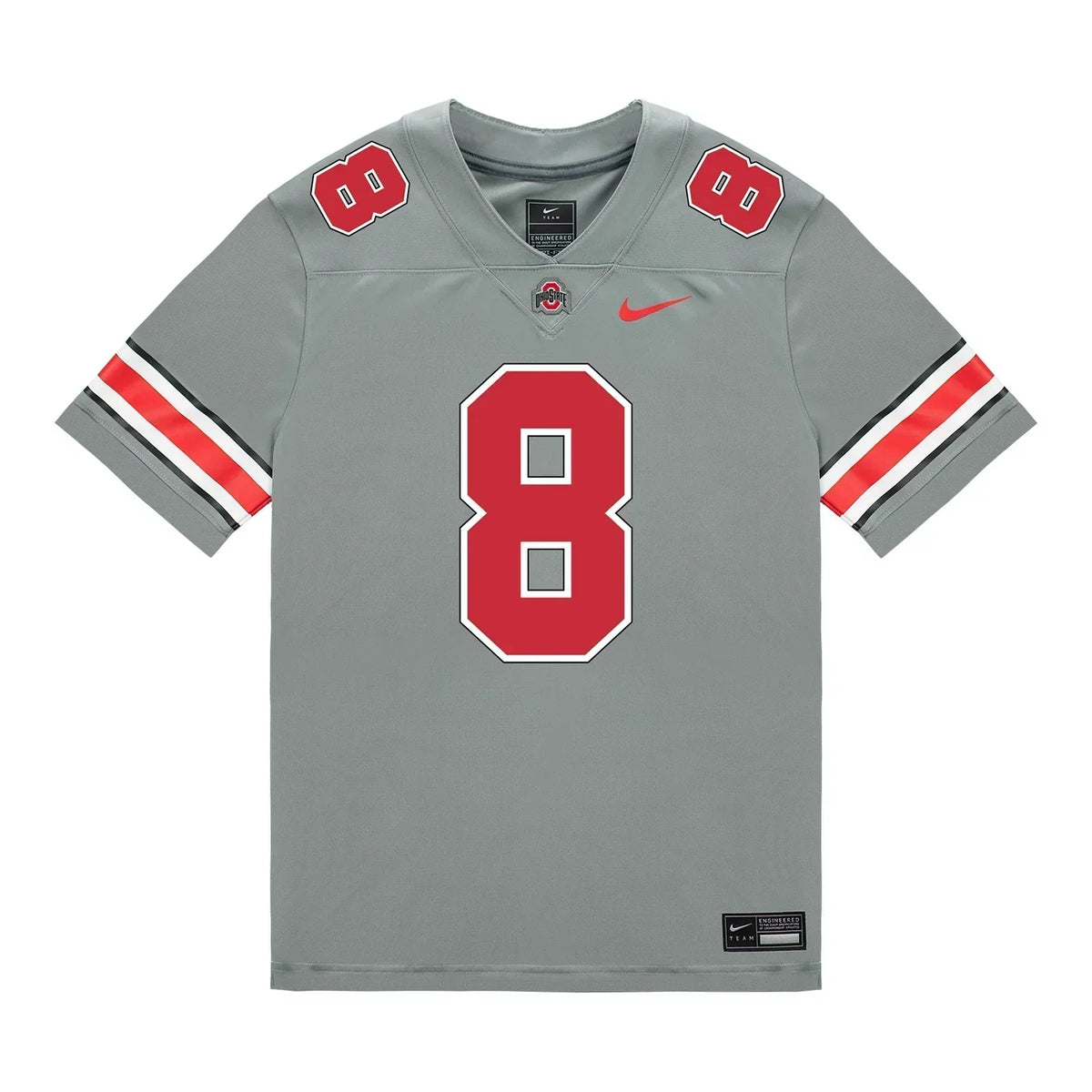 Arvell Reese Ohio State Buckeyes Jersey  Grey