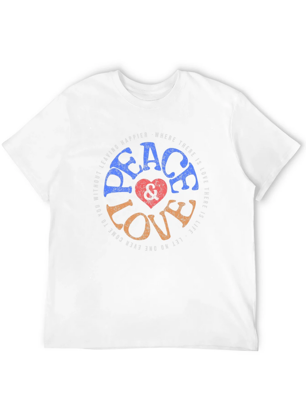 Peace Love Graphic T-Shirt
