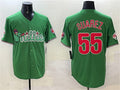 Philadelphia Phillies #55 Ranger Surez Green Phanatic Limited Stitched Baseball Jersey