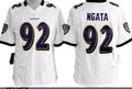 B.Ravens #92 Haloti Ngata White Limited Stitched American Football Jerseys