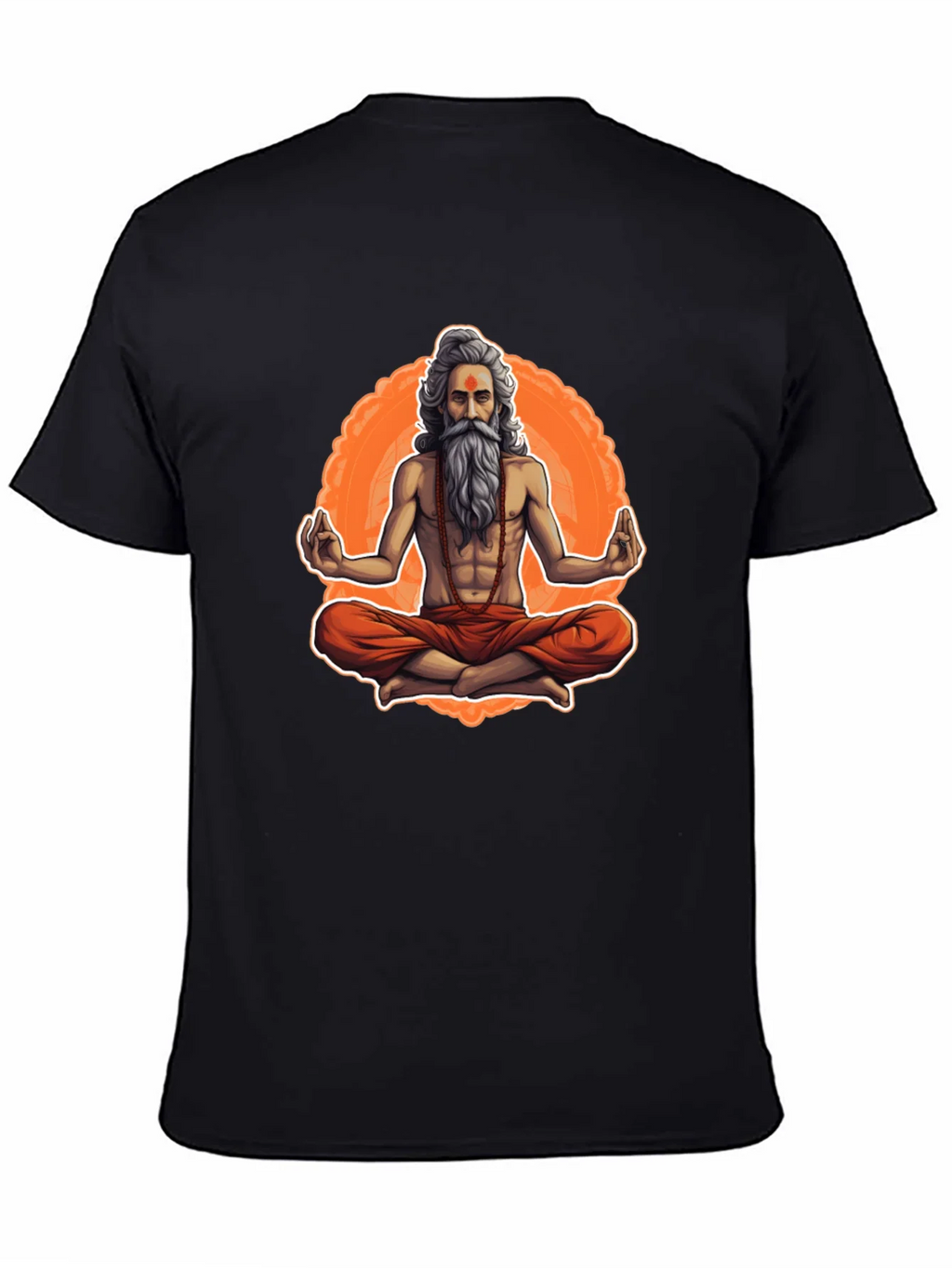 Meditating Yogi Graphic Tee - Spiritual Vibe
