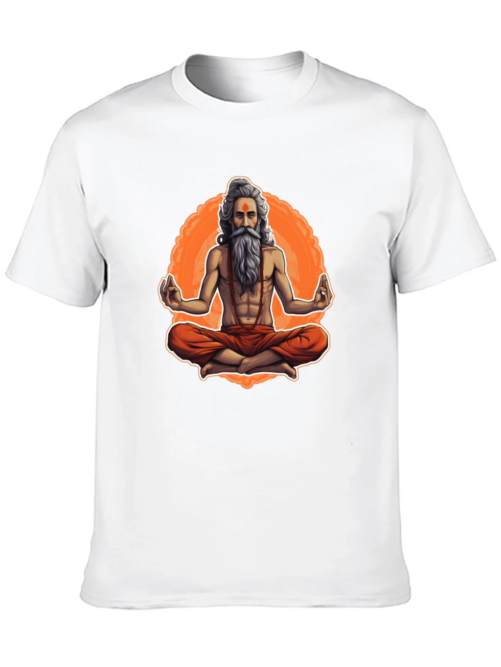 Meditating Yogi Graphic Tee - Spiritual Vibe