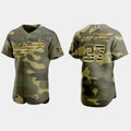 #37 STEPHEN STRASBURG WASHINGTON NATIONALS 2022 ARMED FORCES DAY AUTHENTIC JERSEY C CAMO Baseball Jerseys