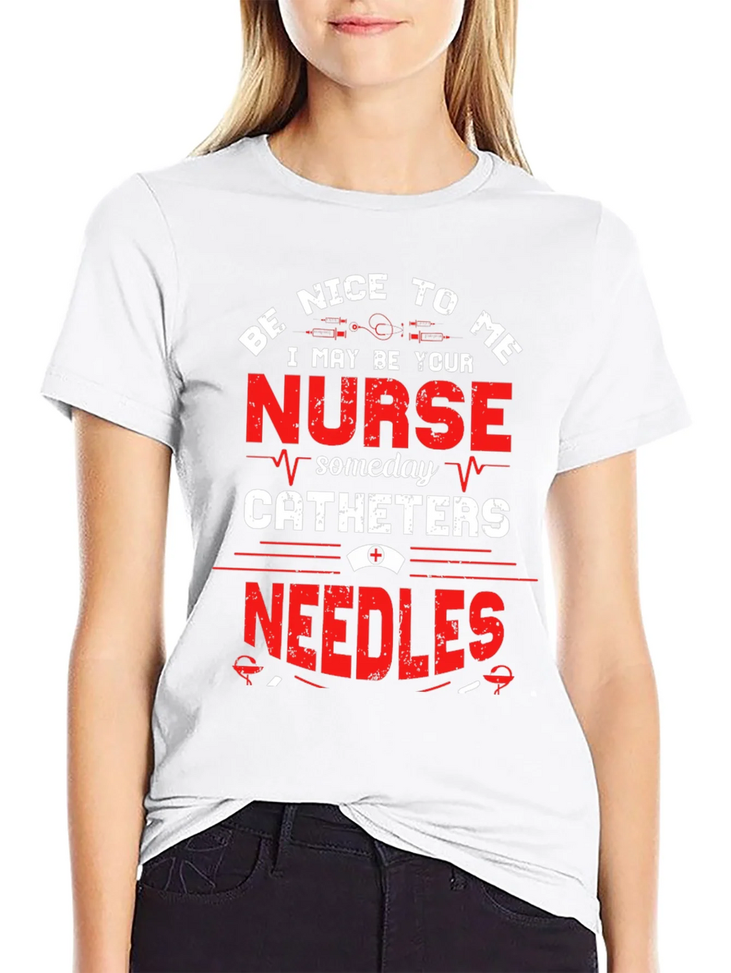 Be Nice To Me Nurse T-Shirt