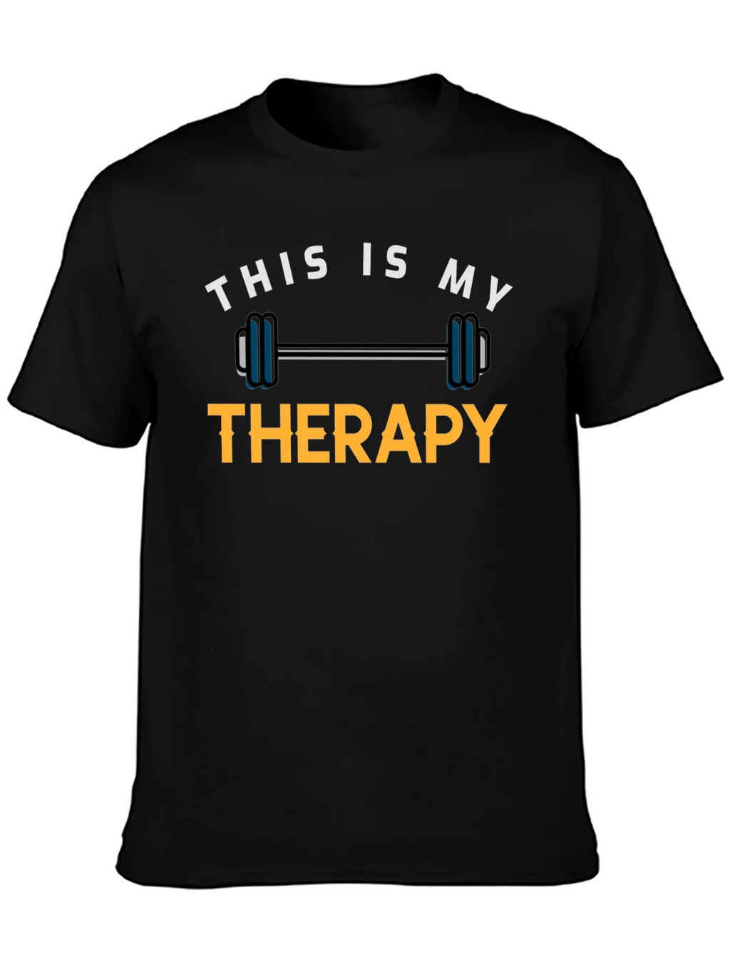 Workout Therapy T-Shirt - Weightlifting Motivation