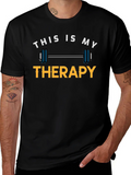 Workout Therapy T-Shirt - Weightlifting Motivation