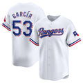 Texas Rangers #53 Adolis Garca Home Limited Player Jersey - White Baseball Jersey